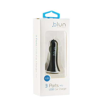 Adapter samochodowy USB 3xUSB 4A