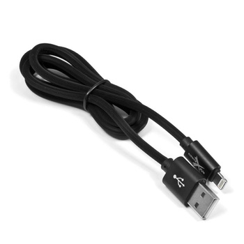 Kabel USB iPhone 6 silikonowy czarny 150cm eXtreme style