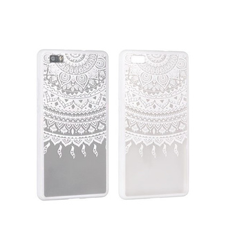 Etui Lace Samsung S7 Edge wzór 1 biały