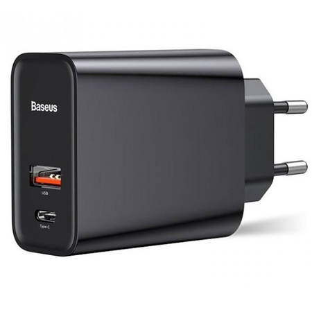 Baseus ładowarka sieciowa PD QC 4.0 30W czarna