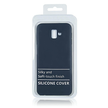 Etui Silicone Soft Samsung S21+ Plus granatowe