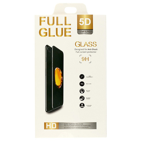 Szkło 5D Huawei Y7 2019 czarne