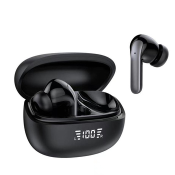 X-Beat słuchawki bezprzewodowe bluetooth 5.3 ENC + ANC + stacja dokująca czarne extreme style