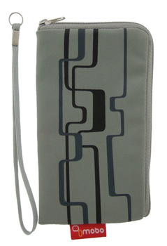 Saszetka Mobo Zygzak szary