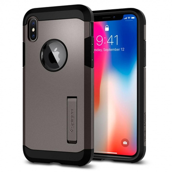 Spigen Tough Armor iPhone X gunmetal