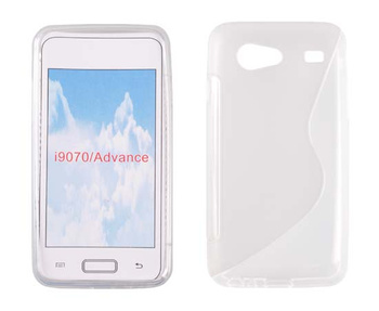 Futerał Back Case Samsung i9300 wzór S Galaxy S3 fioletowy