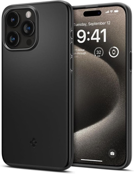 Spigen Thin Fit iPhone 15 Pro Max black