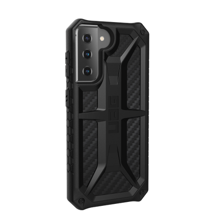 Etui UAG Monarch do Samsung S21 carbon fiber