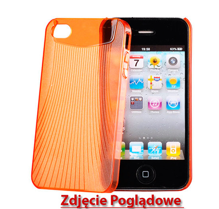 Vennus Ultra Slim iPhone 5 pomarańczowy