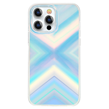 Etui KINGXBAR iPhone 13 Pro Max Lattice niebieskie