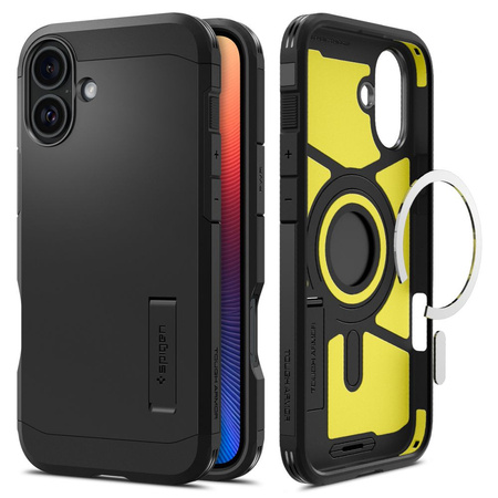 Spigen Tough Armor z MagSafe iPhone 16 black
