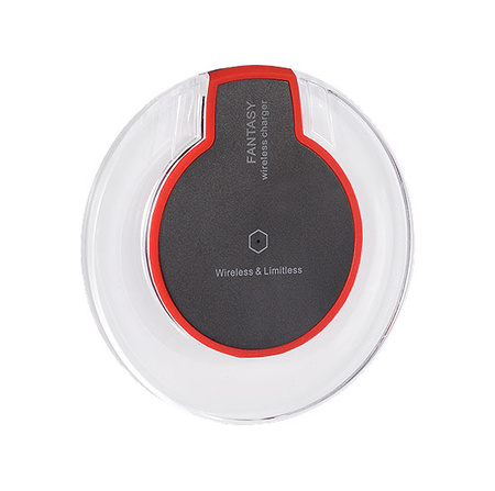 Ładowarka indukcyjna QI Enterprise Led czarna / min.2A