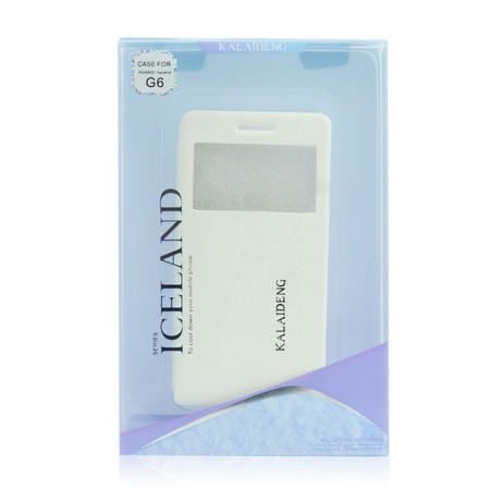 Kalaideng etui Iceland II Samsung S5 biały SM-G900