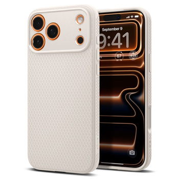 Spigen Liquid Air iPhone 17 Pro Max natural titanium