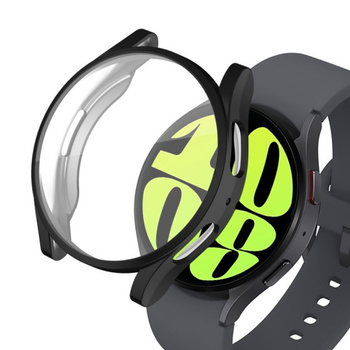 Tech-Protect etui do Galaxy Watch 6 40mm z wbudowanym szkłem ochronnym black
