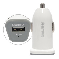 Adapter samochodwy Remax 1xUSB 2.1A RCC-101 biały
