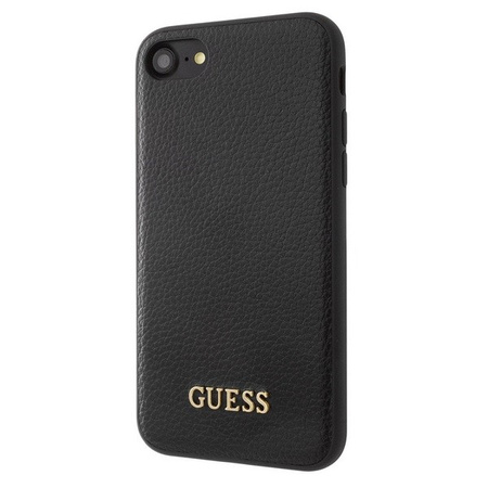 Etui Guess iPhone 7/8 czarne hard case Iridescent GUHCI8IGLBK