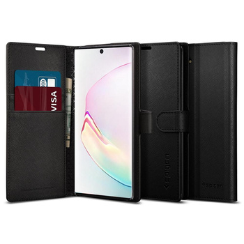 Spigen Wallet S Samsung Note 10+ Plus black