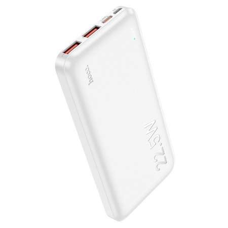 Hoco Power Bank 10000mAh PD + QC 22.5W biały  / J101/