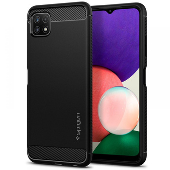 Spigen Rugged Armor Samsung A22 5G black