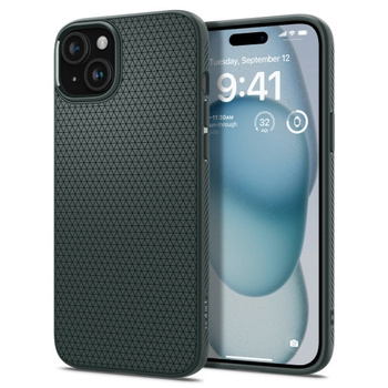 Spigen Liquid Air iPhone 15 green