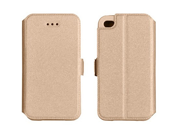 Kabura book Samsung A6 2018 złota