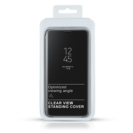 Etui Clear View Samsung A51 czarne