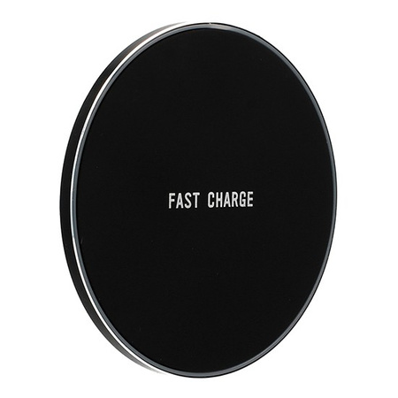 Ładowarka indukcyjna QI Fast Charge FC05 czarna / min.2A