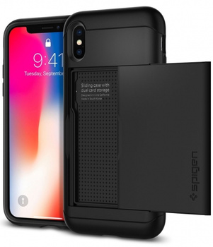Spigen Slim Armor CS iPhone X black