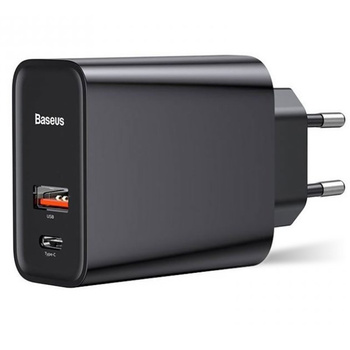 Baseus ładowarka sieciowa PD QC 4.0 30W czarna