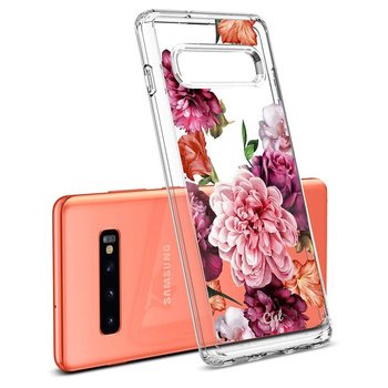 Spigen Ciel Samsung S10 rose floral
