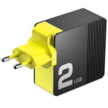 Rock ładowarka sieciowa 1x usb typ C Power Delivery + usb QC 4.0 30W