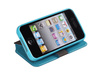 Kabura book iPhone 5 niebieska