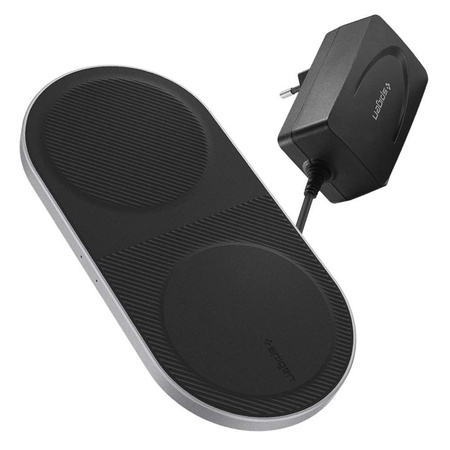 Spigen ładowarka induckyjna F310W DUO czarna