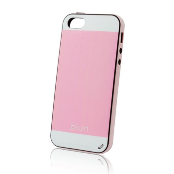 Etui Blun iPhone 5 różowe wzór 1