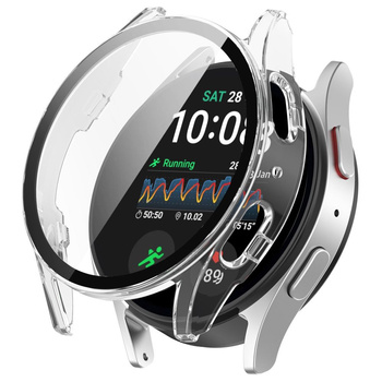 Tech-Protect etui do Galaxy Watch 7 40mm z wbudowanym szkłem ochronnym clear