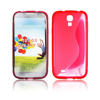 Futerał Back Case Samsung i9500 wzór S Galaxy S4 czerwony