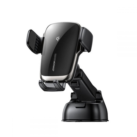 Uchwyt samochodowy Joyroom JR-ZS248 automatyczny z ładowaniem bezprzewodowym Quick Charge 15W mocowany na kokpit