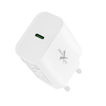 Ładowarka sieciowa usb Typ C 30W eXtreme biała