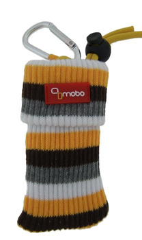 Skarpeta Mobo paski czarno - szare