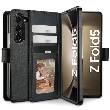 Tech-Protect Wallet Samsung Z Fold 5 black