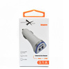 Ładowarka samochodowa Ampere 3 usb 3.1A biała ACC3U31W