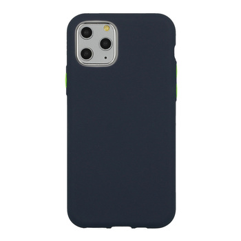 Etui Satin Matt Samsung A52 4G / 5G granatowy