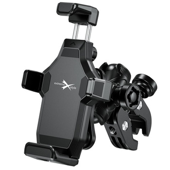 Uchwyt motocyklowy z systemem antywibracyjnym
