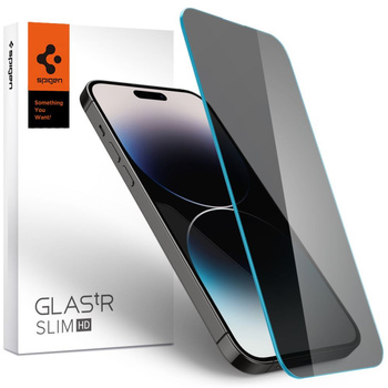 Spigen szkło hartowane FC iPhone 14 Pro Max Privacy