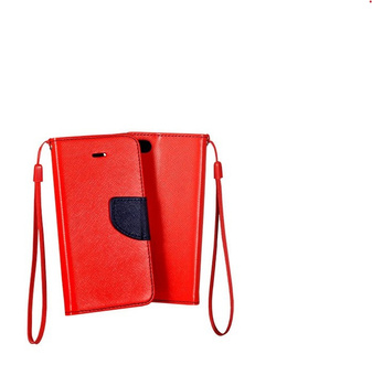 Kabura Book Fancy Samsung A50 czerwono- granatowa