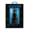 Ładowarka sam. micro usb z Jonizatorem + 2USB 2.1A Roxa / Axiver
