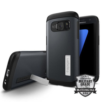 Spigen Slim Armor Samsung S7 metal slate
