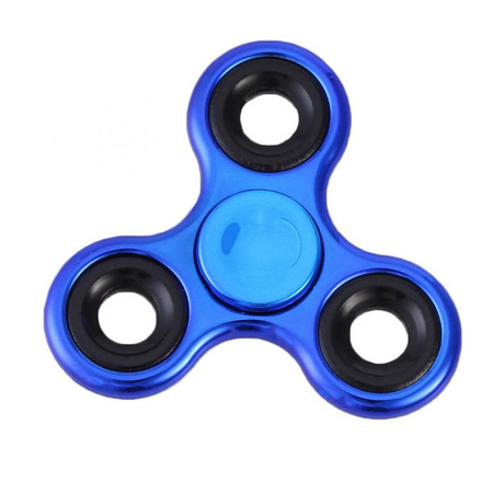 Fidget Spinner METALLIC niebieski
