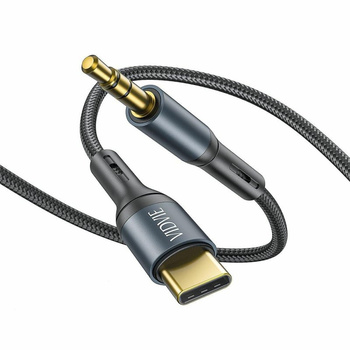 Vidvie kabel audio Aux - typ C 1.8m czarny